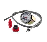 KIT CONTACHILOMETRI VESPA 50 N L R S TACHIMETRO TONDO 80 KMH COMPLETO CON CAVO