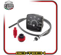 KIT CONTACHILOMETRI VESPA 50 SPECIAL TACHIMETRO 120 KMH COMPLETO CAVO INGRANAGGI