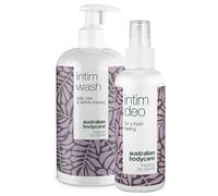 Kit contro il cattivo odore intimo | 2 prodotti al Tea Tree Oil contro odore, prurito intimo e bruciore intimo | Detergente intimo (500 ml) e deodorante intimo (100 ml) anti odore e rinfrescanti