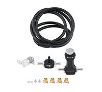 Kit Controller Boost Manuale in Alluminio, Valvola di Spurgo a T Turbo Bilaterale Regolabile Controller Boost Manuale Universale per la Maggior Parte dei Motori a Benzina