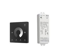 Kit controller dimmer for interruttore dimmer con controllo dimmer a 2 canali 12V 24V for LED(WT1 TW1)