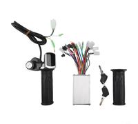 Kit controller motore brushless, manubrio acceleratore LCD Ebike, regolatore di velocità 24V 36V 48V, lega di alluminio E per parte bici, controllo scooter elettrico