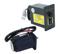 Kit Controller Motoriduttore, Motore Monofase Resistente Al Calore 6W CW CCW a velocità Variabile Ad Alta Torsione AC220V per Macchina Taglio (1400R al minuto (da 10 a 1400