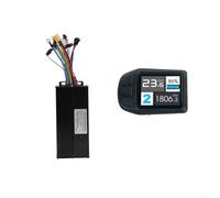 Kit controller per bici elettrica, 24 V/36 V/48 V, kit controller a onda sinusoidale con display LCD UKC3 per motori da 750 W-2000 W, compatibile con biciclette elettriche e scooter elettrici (40 A)
