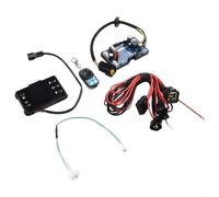 Kit controller per riscaldamento diesel ad aria 12 V/24 V, set da 5 pezzi, controllo monitor LCD, scheda madre, cablaggio remoto con sensore di temperatura, 433 MHz, 24 bit, per riscaldatore da