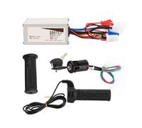 Kit Controller Scooter Elettrico, per Monopattino, Scooter 24v, Regolatore Brushed Velocità 250W Impugnatura a Torsione Dell'acceleratore Blocco Elettrici per Parti Riparazione
