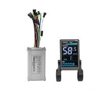 Kit controller tri-mode a onde sinusoidali per e-bike con display LCD M5, per bici elettriche e scooter elettrici da 24 V, 36 V, 48 V, gamma da 17 A a 35 A (17 A)