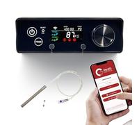 Kit controller WiFi PID rettangolare di ricambio per griglie a pellet Pit Boss con termostato intelligente e accenditore, adatto per Onyx, Navigator, Sportsman, mogano, competizione, Pro Series e la
