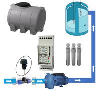 Kit controllo automatico presenza acqua corrente con 3 sonde livellovalvola