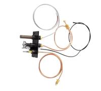 Kit conversione bruciatore pilota per for camino con termocoppia per GPL e gas