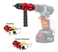 Kit conversione da trapano a rivettatrice inserti rivetti filettati M3-M10 07445