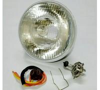 Kit Conversione Fari Lucas 7 Pollici H4 Per Triumph T150/T160 BSA Rocket 3