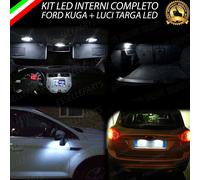 KIT CONVERSIONE INTERNI A LED COMPLETA FORD KUGA LED CANBUS + LED TARGA 6000K