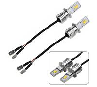 Kit conversione lampadine fendinebbia LED H3 CSP per facile installazione 80W