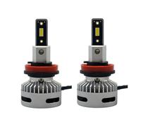 Kit Conversione LED Coppia Lampade H8 H11 H16 X-Lens 6000K 27-30W Simoni Racing