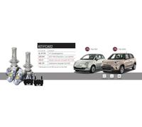 KIT CONVERSIONE LUCI LED ABBAGLIANTI ANABBAGLIANTI DIURNE DRL 500 500L NO ERRORE