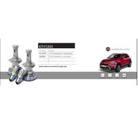 KIT CONVERSIONE LUCI LED ABBAGLIANTI ANABBAGLIANTI DIURNE DRL 500 500L NO ERRORE