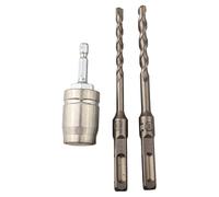 Kit conversione martello per trapani dotato di manico quadrato e foro 10mm