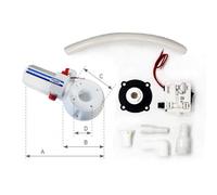 Kit Conversione Trasformazione WC TMC da manuale ad elettrico, Barca e Camper