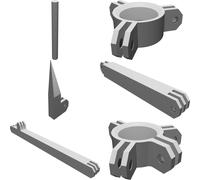 Kit Conversione Treppiede per Selfie Stick 18mm Supporto Telefono Fotocamera 3D