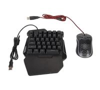 Kit convertitore mouse tastiera, controllo preciso Kit adattatore mouse plug and play mouse mouse cablato mouse tastiera RGB con tastiera ABS per giochi mobili