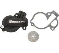 Kit coperchi e giranti pompa acqua Supercooler BOYESEN Nero, Verniciato a polver