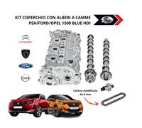 KIT COPERCHIO ALBERI A CAMME GATES FORD OPEL 1.5 BLUE HDI CATENA MODIFICATA 8 MM
