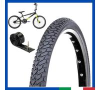 kit Copertone camera 20x1.95 pneumatico gomma da bici per bmx graziella