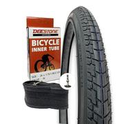 KIT COPERTONE E CAMERA D'ARIA BICI 26 X 1.75 44 559 NERO VALVOLA ITALIA