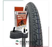 KIT COPERTONE E CAMERA D'ARIA BICI 26 X 1.75 44 559 VALVOLA AMERICA DEESTONE