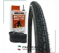 KIT COPERTONE E CAMERA D'ARIA BICI 28 700 X 35 37 622 28 X 1 5/8 1 3/8 DEESTONE