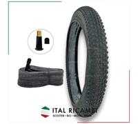 KIT COPERTONE FAT BIKE E CAMERA D'ARIA 20 X 2.60 66 406 BICI ELETTRICA