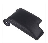 Kit copertura bracciolo console centrale per E46 1998 2006 Bracciolo per auto in fibra di pelle conducente sinistro Accessori interni automobilistici compatibile con E46(Color Name: BMW-E46-Black)