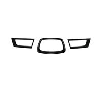 Kit Copertura Esterna Griglia Cofano Paraurti Anteriore Dell'auto Per Subaru Per Impreza WRX STI 9th 2006-2007 Modifica Decorazione Della Protezione Griglia Radiatore Anteriore(Nero lucido)