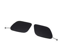 Kit Copertura Occhiello Gancio Traino Paraurti Anteriore Adatto per 2019-2022 5212747911 e 5212847910 Set Completo 2 Copertura Occhi Gancio Traino Anteriore ABS Nero