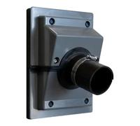 Kit Copertura per Passaggio a Parete HVAC e Tubazioni, Copripassaggio Murale con Guarnizione Flessibile, Manicotto in Schiuma per Tubazioni di Condizionamento Interno ed Esterno