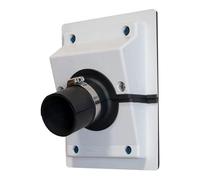 Kit Copertura per Passaggio a Parete HVAC e Tubazioni, Copripassaggio Murale con Guarnizione Flessibile, Manicotto in Schiuma per Tubazioni di Condizionamento Interno ed Esterno