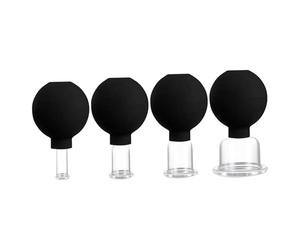 Kit Coppettazione Viso Set di Coppette da Massaggio a Vuoto Sicuro e | Coppetta Aspirante Facciale Donne Uomini Viso Corpo Casa Hotel Salone Di Bellezza