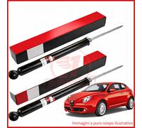 KIT COPPIA 2 AMMORTIZZATORI POSTERIORI AUTO ALFA ROMEO MITO (955) 1.3 1.4 1.6