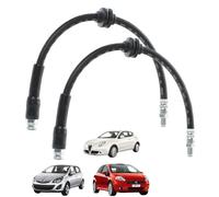 KIT COPPIA 2 FLESSIBILI TUBI FRENO ALFA MITO FIAT GRANDE PUNTO 199 OPEL CORSA D