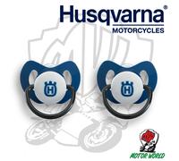 KIT COPPIA 2 PZ CIUCCI CIUCCIO ORIGINALE HUSQVARNA BAMBINO IDEA REGALO