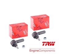 KIT COPPIA 2 TESTINE TRW BARRE SCATOLA STERZO GUIDA FIAT PANDA 141 SEAT MARBELLA