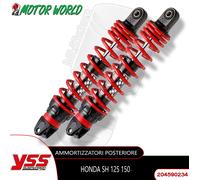 COPPIA AMMORTIZZATORI POSTERIORI YSS HONDA SH IE ABS (JF41A) 125 2013 2016