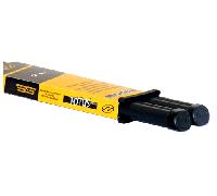 KIT COPPIA BARRE UNIVERSALE "TOTUS FE"cm112 NERE ACCIAIO CON GUAINA COD.2850