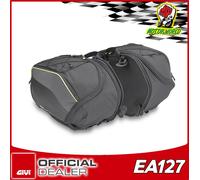 KIT COPPIA BORSE LATERALI 30L MORBIDE MOTO, ESTENSIBILI, IMPERMEABILI GIVI EA127