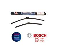 KIT COPPIA BOSCH SPAZZOLE TERGICRISTALLO ANTERIORI FIAT BRAVO LANCIA DELTA 2008