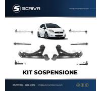 KIT COPPIA BRACCI + 2 BIELLETTE + 2 TESTINE STERZO FIAT GRANDE PUNTO