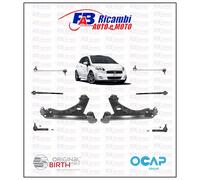 KIT COPPIA BRACCI + BIELLETTE BARRA + TESTINE + SNODI FIAT GRANDE PUNTO
