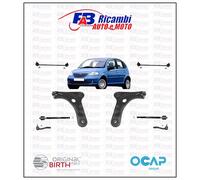KIT COPPIA BRACCI + BIELLETTE + TESTINE + SNODI SCAT. GUIDA CITROEN C2 C3