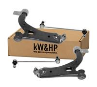 KIT COPPIA BRACCI BRACCETTI ANTERIORI BIELLETTE COMPATIBILE CON FORD FIESTA V